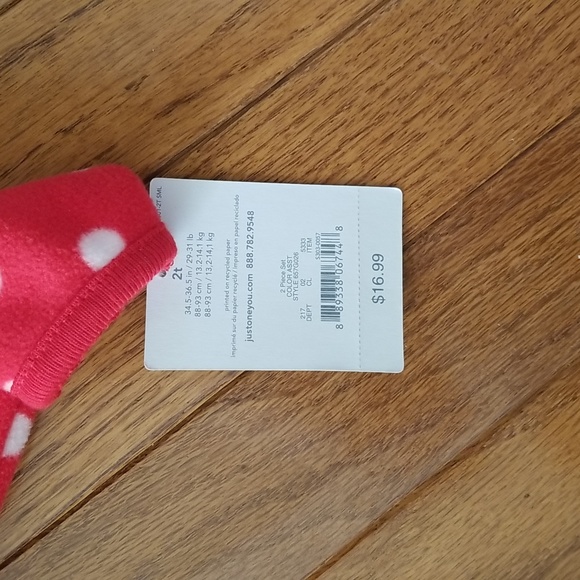 Carter's 2T 2 piece set of onesie Christmas pajamas NWT - Picture 5 of 6